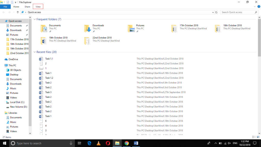 Open File Explorer