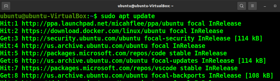 Update Ubuntu