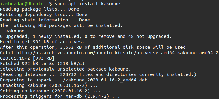 Install Kakoune