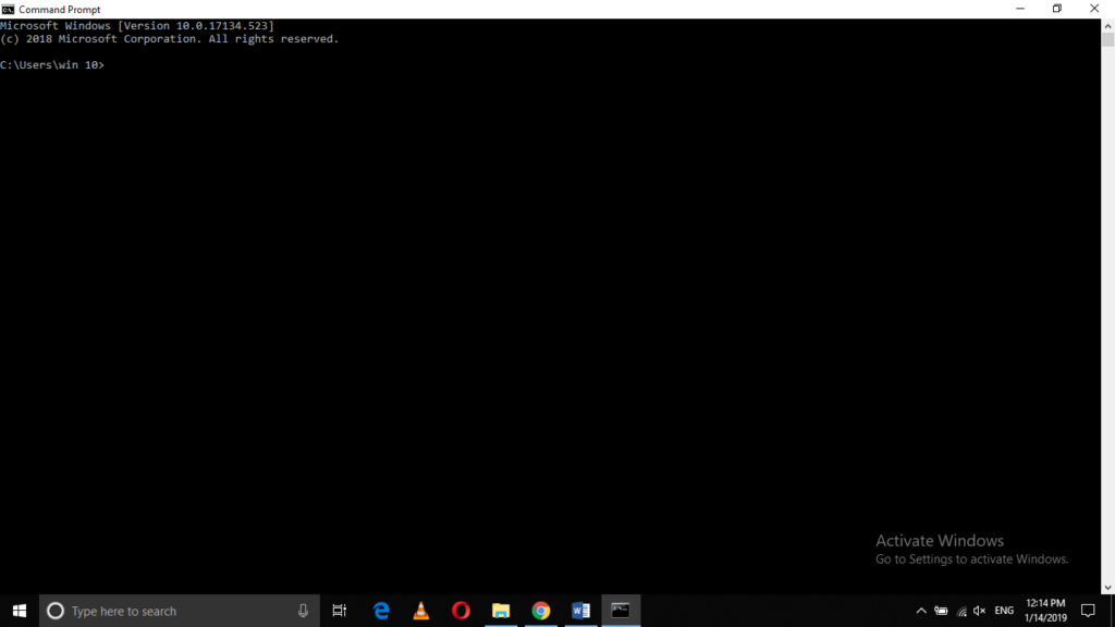 Windows Command line